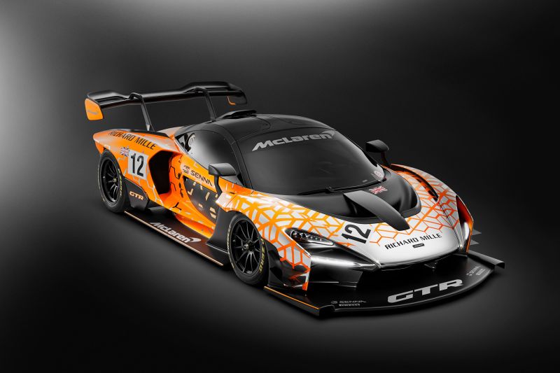 Mclaren senna richard mille sale