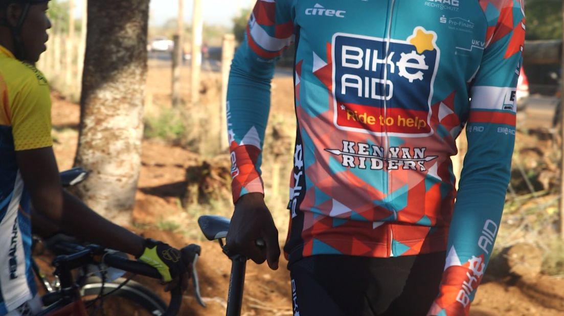 "Africa is a hard place for cyclists and especially as a platform for professional cycling but we're getting there slowly," said David Kinjah.