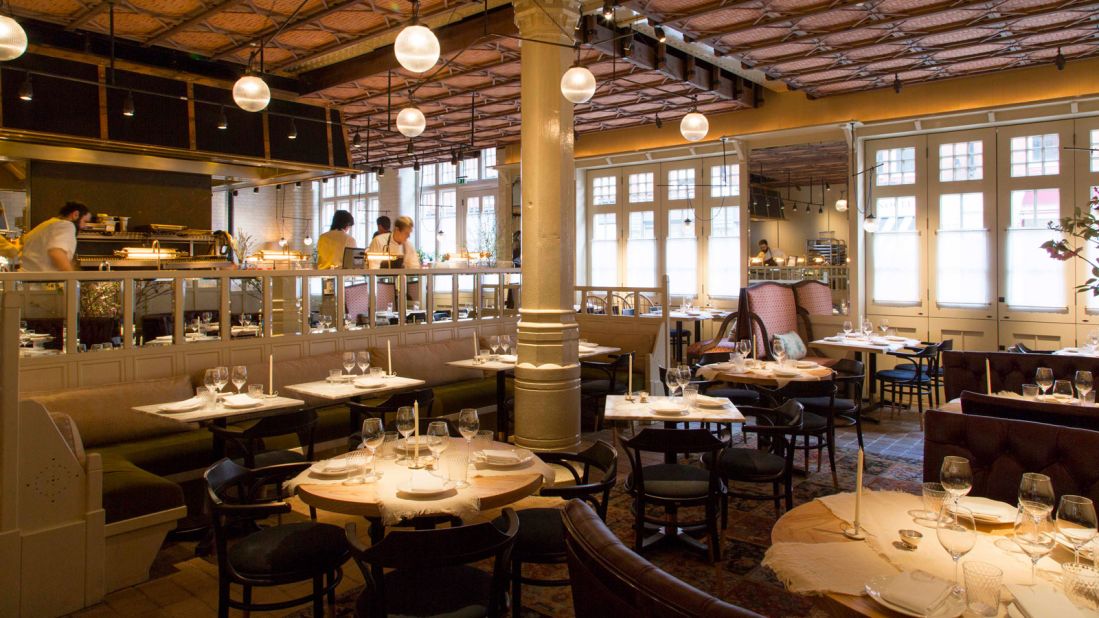 <strong>Chiltern Firehouse: </strong>Covering 4,000 square feet, the hotel restaurant accommodates 120 people and has a lively vibe, yet still manages to feel cozy. 