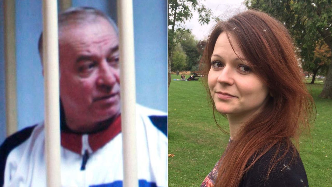 Yulia Skripal (R) is thought to be one of the few members of her father's (L) immediate family still alive.
