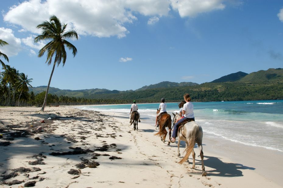 <strong>Riding: </strong>Exploring on horseback is a popular way to see the Samaná Peninsula. 