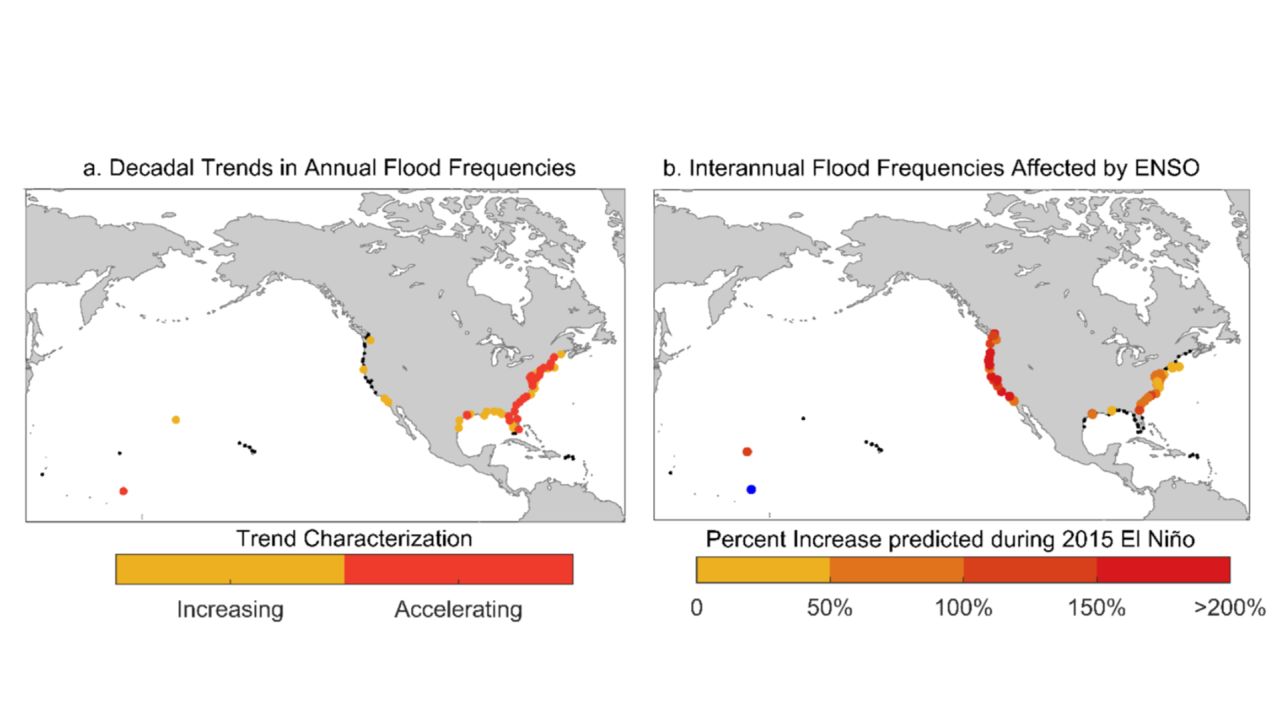 weather NOAA flood frequency