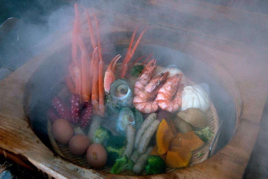 <strong>Kunisaki and Beppu, Kyushu Island: </strong>Located on the eastern edge of Kyushu Island, small coastal towns such as Kunisaki and Beppu are famous for their quaint streets and <em>onsen</em> (hot springs) -- sometimes used to steam noodles, seafood and vegetables. 