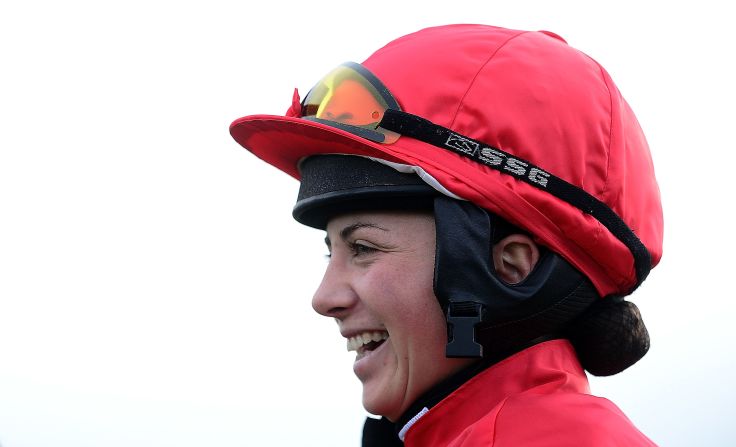 She may have only turned professional last July, but victories have come thick and fast for jockey Bryony Frost.