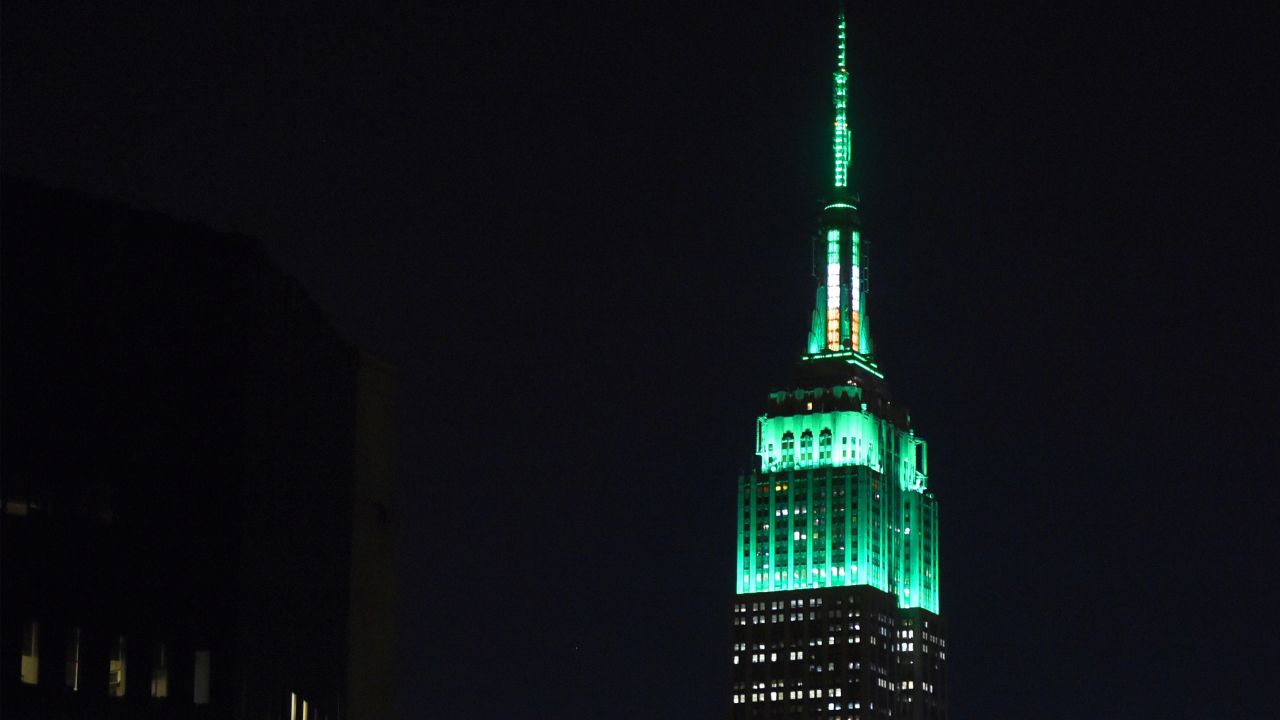 Green for St. Patrick's Day: The landmarks that change color