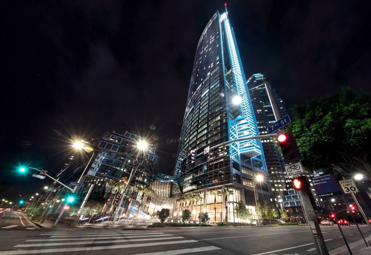 Spire 73 is in the InterContinental Downtown Los Angeles, housed in the sparkling new Wilshire Grand Center.