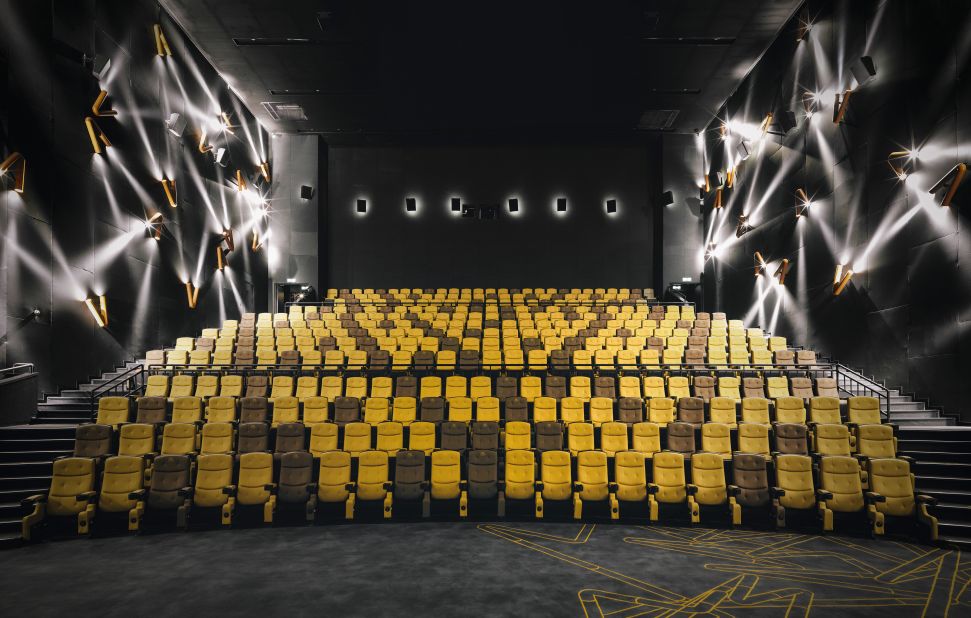 The Shanghai Omnijoi International Cinema, a 36,000-square-foot movie theater designed by One Plus Partnership.