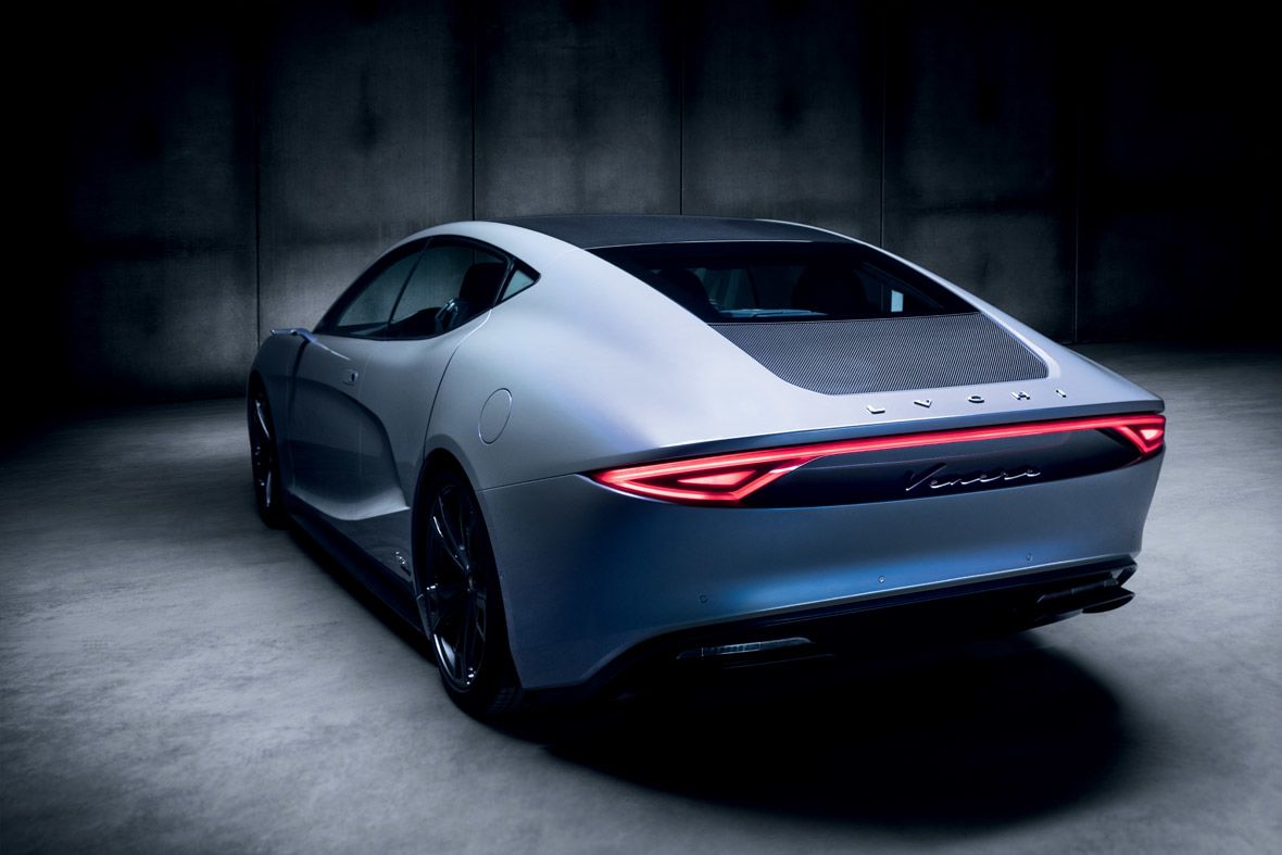 All-electric four-seater saloon from China, the LVCHI Auto Venere claims to have a range of 403 miles (650km).