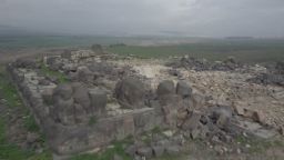 Hala Gorani looks at the latest from the Syrian region of Afrin, which has been bombarded for weeks by Turkish forces who trying to expel Kurdish militia. Exclusive new content including drone footage.  IMPORTANT: Shows and platforms must include disturbing warning in anchor toss and bug from 1:45, as well as the mandatory tag with Turkish response (see below) and the mandatory courtesy for Gabriel Chaim... plus the exclusive bug.   Turkish response on historical sites for mandatory tag: Statement from Turkish Army: "Since the beginning of the operation, the religious and cultural artefacts, historical artefacts and archaeological sites and facilities that serve for public interest are definitely not among the targets of the Turkish Armed Forces."