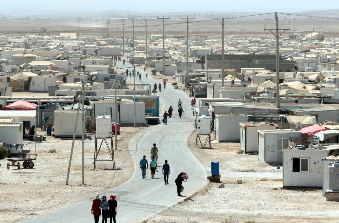 Zaatari Refugee Camp, Jordan, pictured September 19, 2015. 