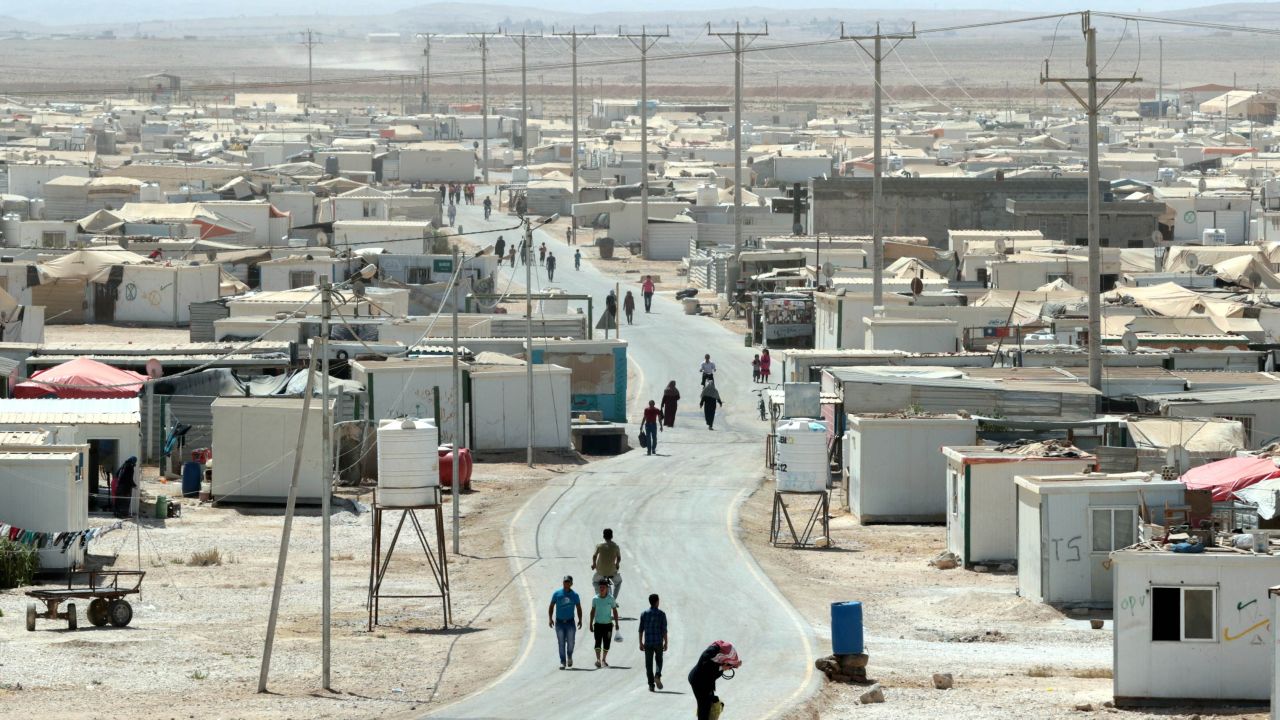Zaatari Refugee Camp, Jordan, pictured September 19, 2015. 