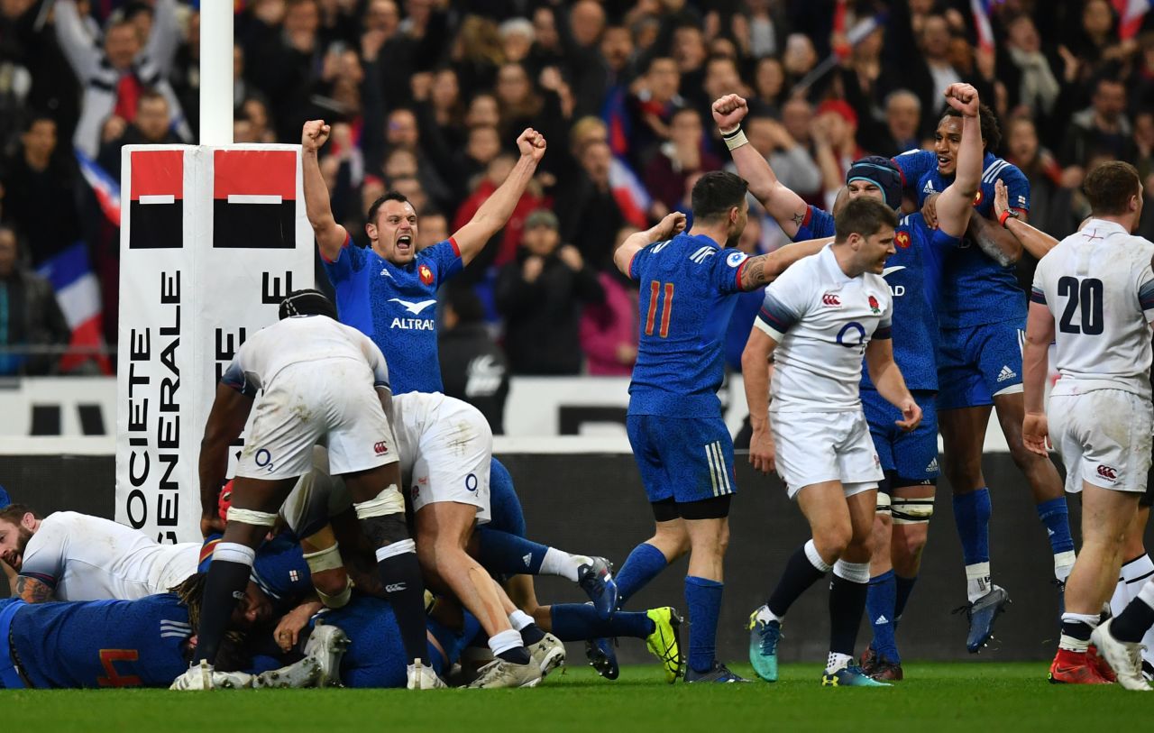 A late surge from the visitors was repelled by Les Bleus, who celebrated their second victory of this year's tournament. 