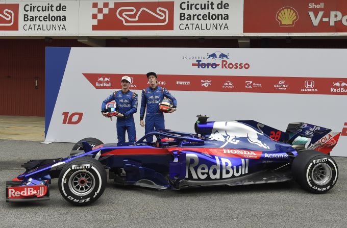 Pierre Gasly (France), Brendon Hartley (New Zealand) 