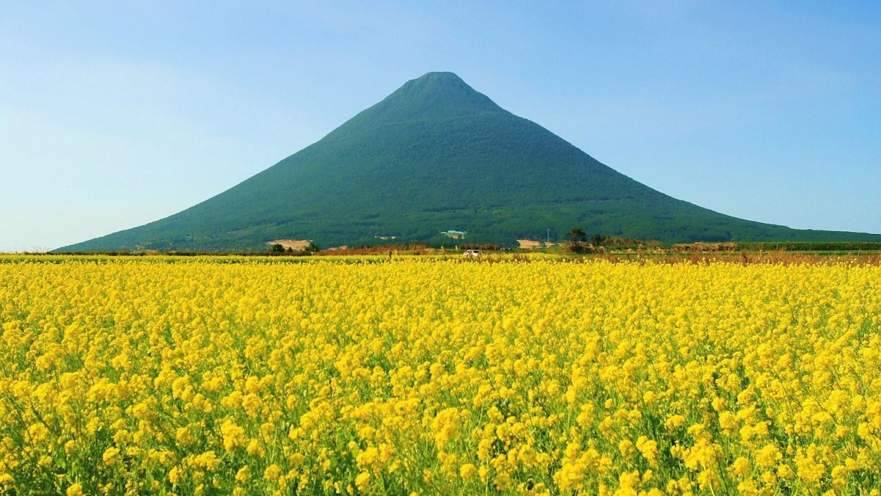 Kaimondake, the Mt. Fuji of Satsuma. 