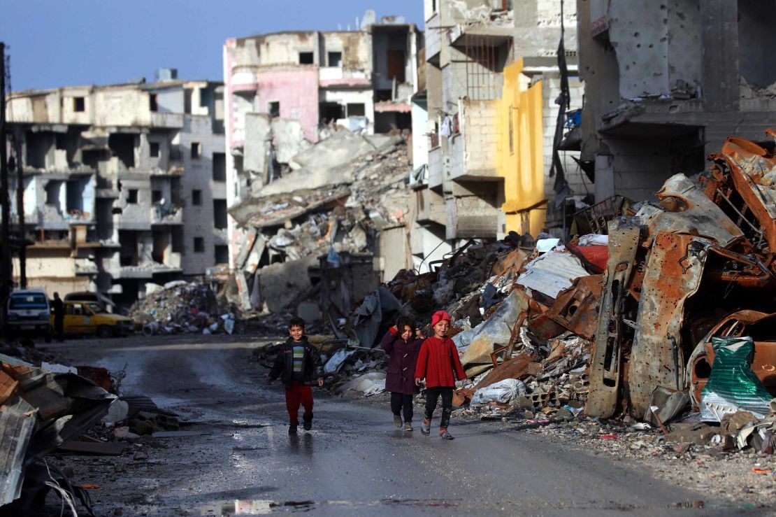 Amnesty International is accusing the US-led coalition of flattening the city of Raqqa.