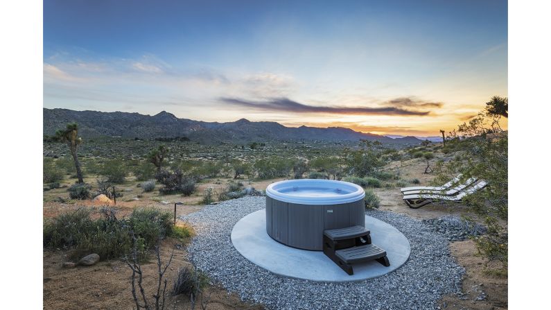 <strong>Shelter, Joshua Tree, California, USA:</strong> Bedaux hasn't visited all the properties on the list, but he says views are the things he recalls from places he's visited: "I remember the views of the Virunga mountains in Rwanda, of the Vatnajökull glacier in Iceland, of the desert in Namibia and the fjords in Chile," he says.