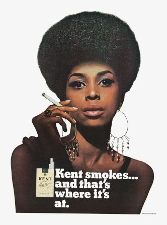 Alcohol and tobacco ads didn't generally portray any minorities until the civil rights era. "It's basically a white person's world until the late 1950s and then obviously the mid-1960s, when things began to change as social mores changed," Heimann said.