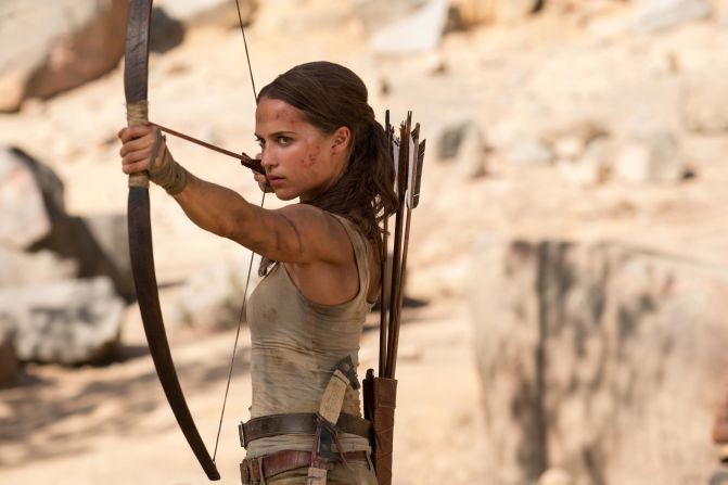 <strong>"Tomb Raider"</strong>: Alicia Vikander hits the mark in this action film based on the video game of the same name. <strong>(HBO Now)</strong>