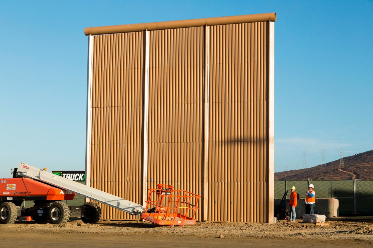 This $458,103 prototype was built by W.G. Yates & Sons of Philadelphia, Mississippi. Customs and Border Protection is evaluating eight potential barriers in San Diego and may use characteristics of them in future construction along the border.