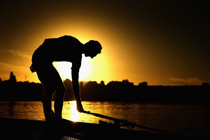 The sun has effectively set on his rowing career in which he went unbeaten for eight years on the water.
