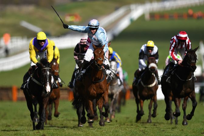 <strong>Curtain up:  </strong>The 2018 Cheltenham Festival opened to the traditional roar from the massed ranks of punters who watched Summerville Boy win the opening Novice's Hurdle.