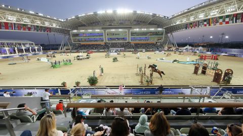Al Shaqab's arenas host international events.