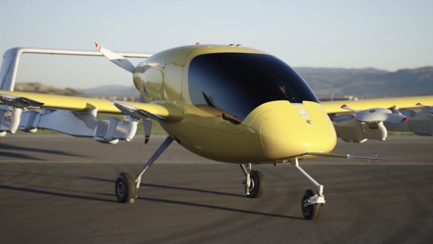 Google cofounder flying taxi