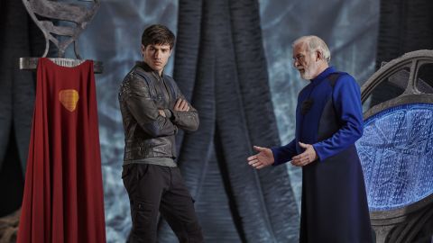 Cameron Cuffe, Ian McElhinney in 'Krypton'