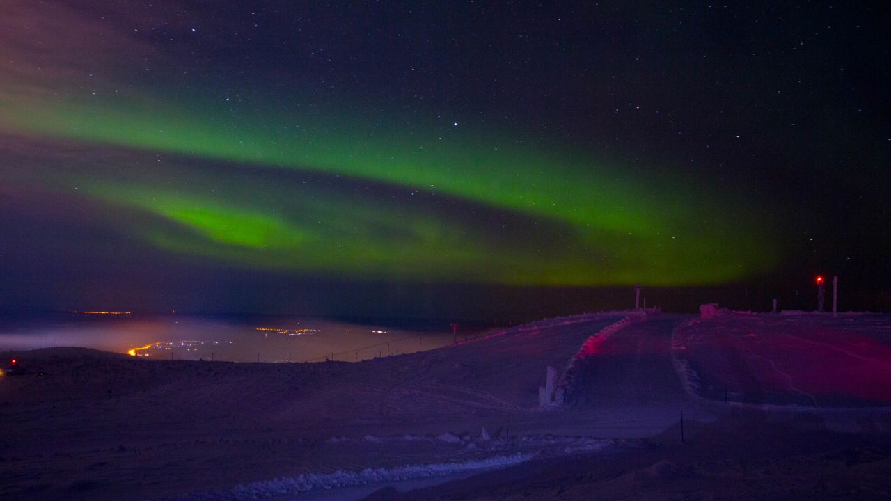 <strong>Aurora Borealis:</strong> The best views can be at night though. Thanks to its Arctic location, Levi is a prime viewing spot for the Northern Lights.