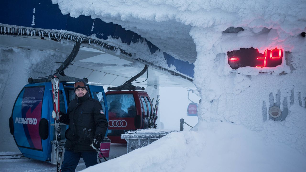 <strong>How cold?:</strong> Minus 3 C is actually mild for February in Levi. Temperatures can plunge to 17 degrees below. If you haven't packed for the weather, it's possible to hire Arctic-proof boots, bodysuits and gloves.