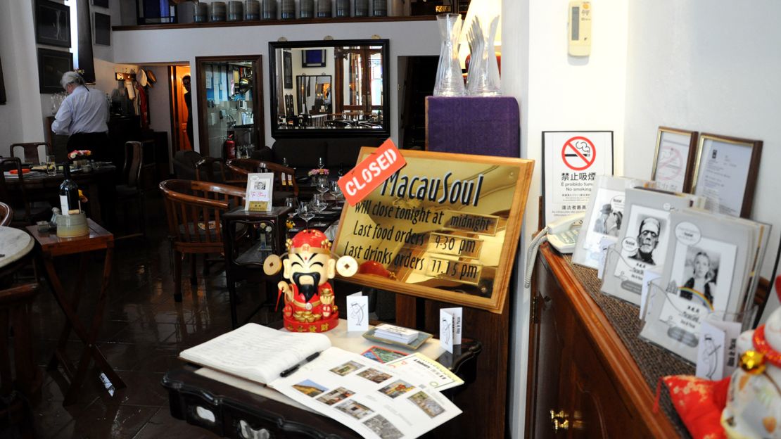 A lot of the furniture in MacauSoul came from the couple's old apartment in Hong Kong.