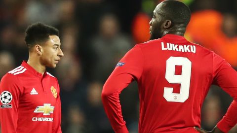 Romelu Lukaku scored but Manchester United still exited in the Champions League to Sevilla Tuesday.