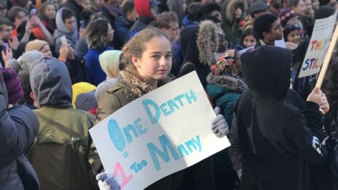 Brooklyn walkout sign