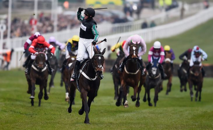 <strong>Top class:</strong> Even favorite Altior, trained by Nicky Henderson, defied an injury scare earlier in the week to confirm his status as one of the best of his generation with victory in Wednesday's showpiece Queen Mother Champion Chase.  