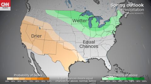 spring precipitation outlook