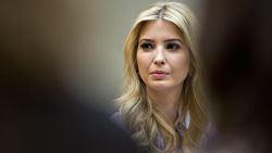 WASHINGTON, DC - MARCH 27:  Ivanka Trump, daughter of U.S. President Donald Trump, listens while meeting with women small business owners with Trump, not pictured, in the Roosevelt Room of the White House on March 27, 2017 in Washington, D.C.  Investors on Monday further unwound trades initiated in November resting on the idea that the election of Trump and a Republican Congress meant smooth passage of an agenda that featured business-friendly tax cuts and regulatory changes. (Photo by  Andrew Harrer-Pool/Getty Images)