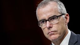 Andrew McCabe, acting director of the Federal Bureau of Investigation (FBI), listens during a Senate Intelligence Committee hearing in Washington, D.C., U.S., on Wednesday, June 7, 2017. Director of National Intelligence Daniel Coats told associates in March that U.S. President Donald Trump had asked him to intervene with then-Federal Bureau of Investigation Director James Comey to get the FBI to back off its focus on former National Security Adviser Michael Flynn and Russia probe, the Washington Post reported yesterday. Photographer: Andrew Harrer/Bloomberg via Getty Images