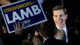 Democrat Conor Lamb won in a district Trump took comfortably.