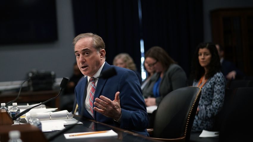 WASHINGTON, DC - MARCH 15:  U.S. Secretary of Veterans Affairs David Shulkin testifies during a hearing before the Military Construction, Veterans Affairs, and Related Agencies Subcommittee of House Appropriations Committee March 15, 2018 on Capitol Hill in Washington, DC. The subcommittee held a hearing to examine the FY2019 Veterans Affairs Budget request by the Trump Administration.  (Photo by Alex Wong/Getty Images)