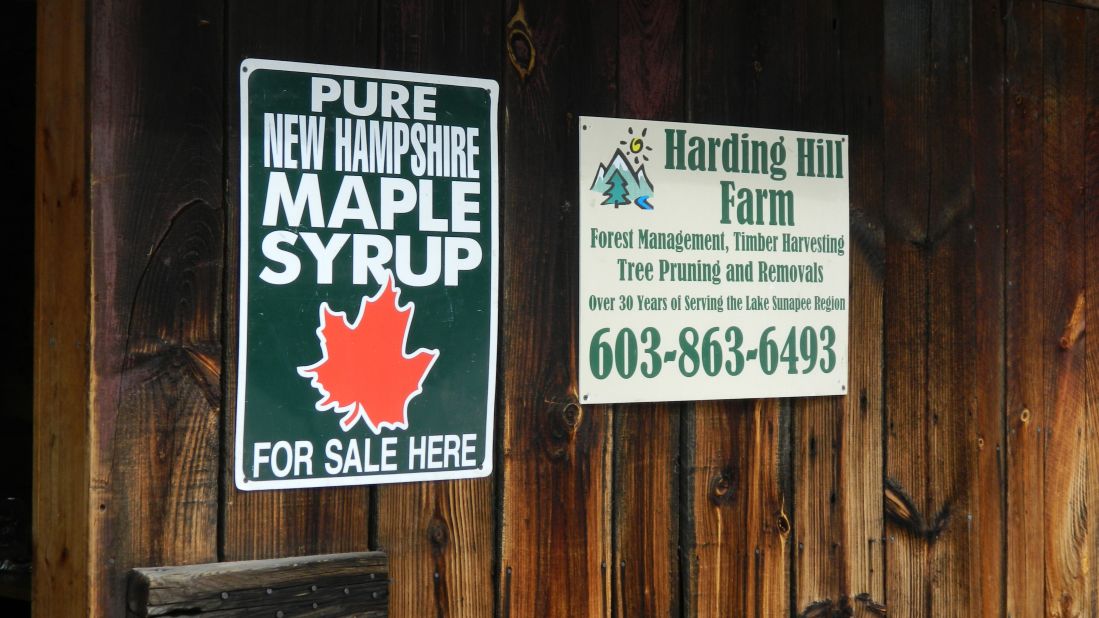 <strong>Harding Hill Farm, Sunapee, New Hampshire. </strong>This third-generation family farm has 2,800 acres amassed by Tyler Webb's grandfather, who filed easements to turn it into conservation land. 