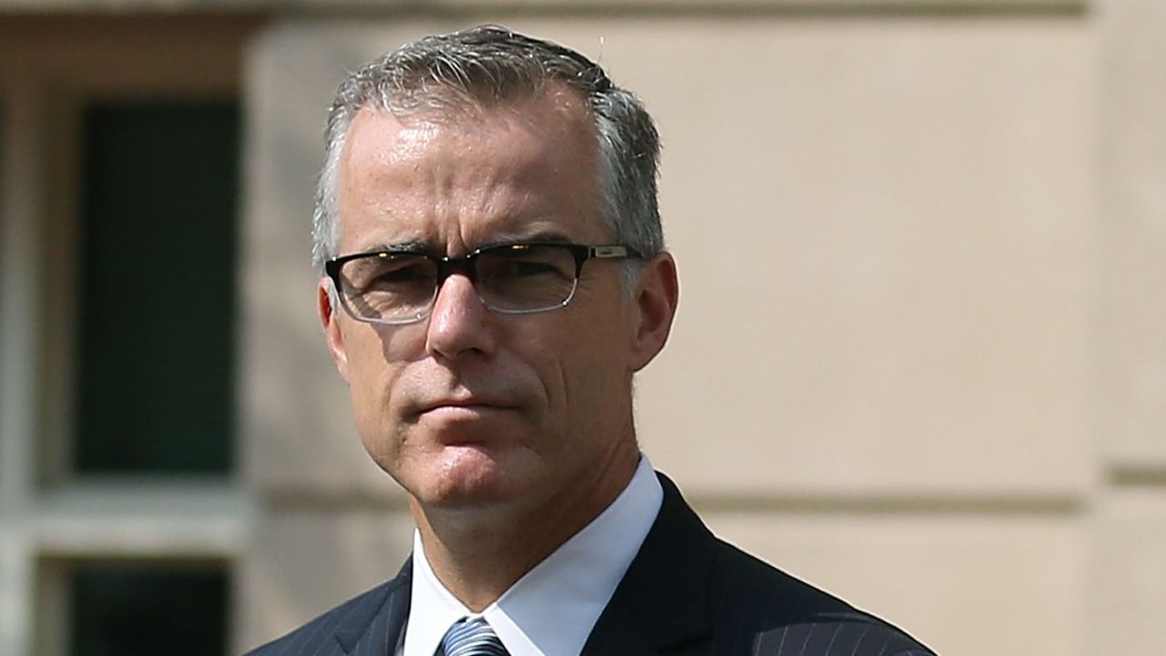 Andrew McCabe seeks immunity for testimony in congressional hearing