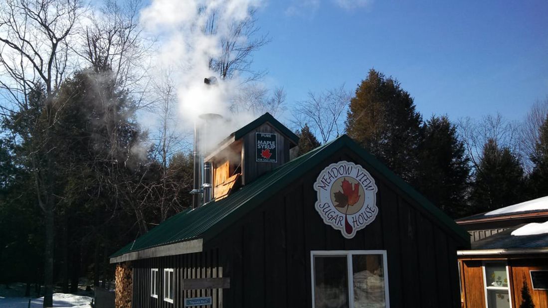 <strong>Meadow View Sugarhouse, Union, New Hampshire. </strong>In 2004, Nick and Cindy Kosko decided to try making maple syrup for fun. 