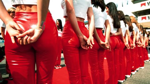 Critics say that role of grid girls is 'inappropriate' and 'fuel sexism in society'.