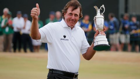 The British Open was thought to be out of Mickelson's reach because of the style of golf needed to win.