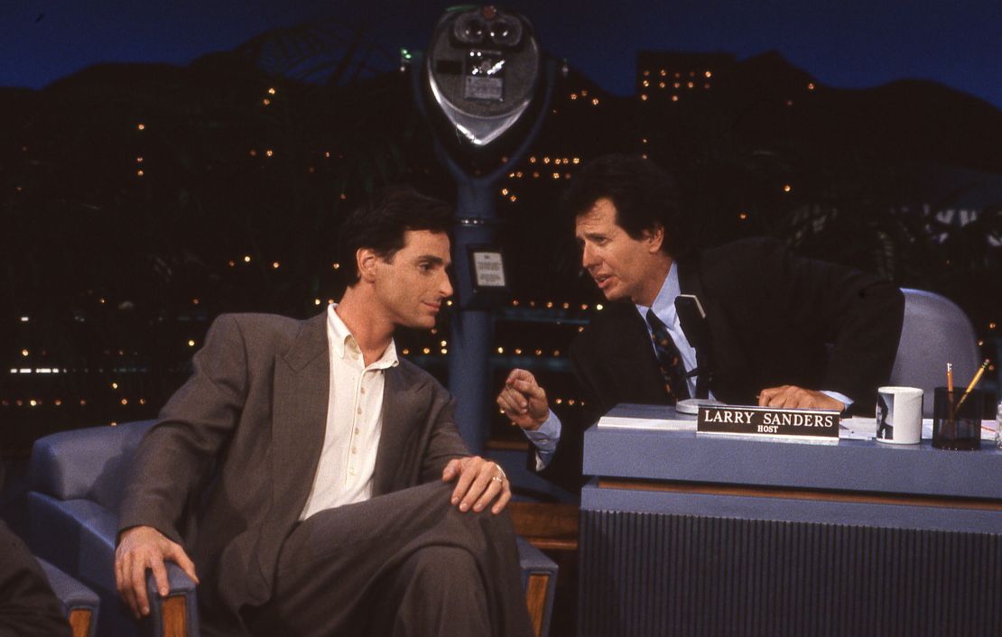 Bob Saget and Garry Shandling on 'The Larry Sanders Show'