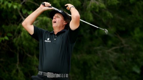 The US Open is Mickelson's nemesis after a record six runner-up spots. 