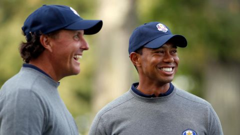 Woods and Mickelson have become closer as age and experience mellowed them. 