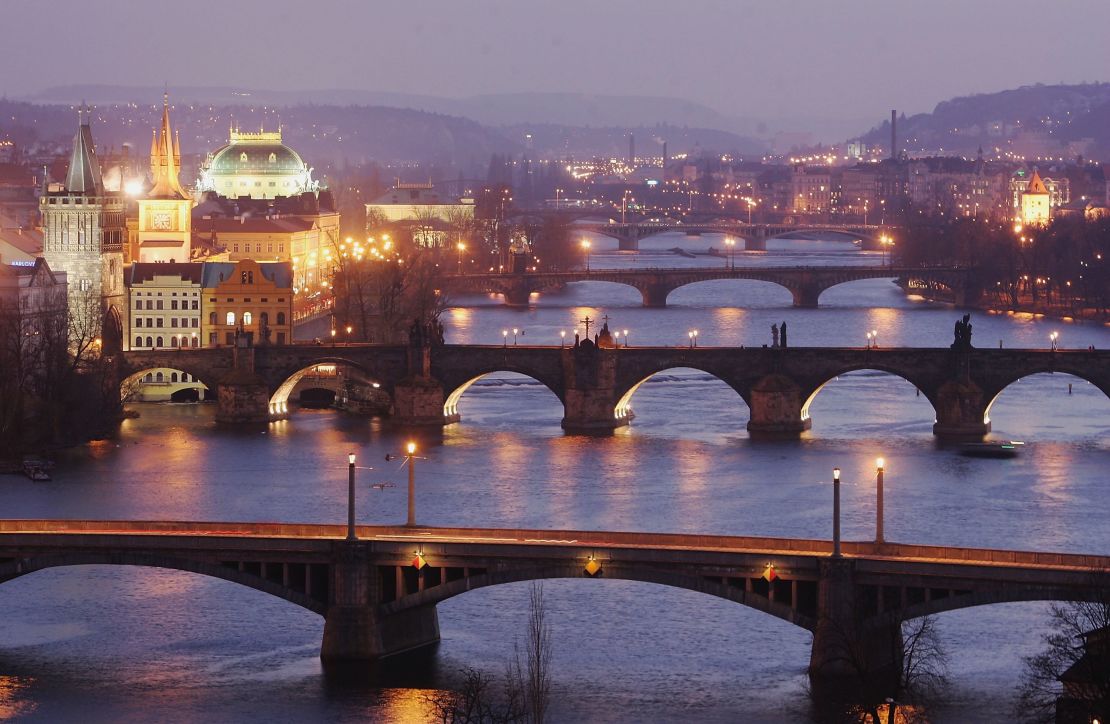 central prague bridges