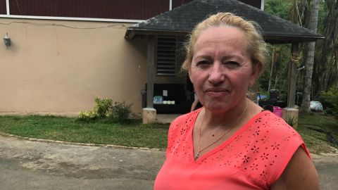 Lourdes Santiago still has no power. The water was only turned on last week, four days shy of six months since the storm.