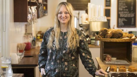 Claire Ptak, owner of Violet Bakery in east London, has been chosen to make the couple's wedding cake.